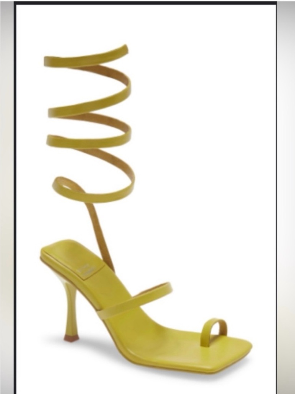Jeffrey Campbell Lime Wrap-Around Strappy High Heel Sandal